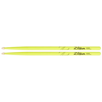 ZILDJIAN 5A Acorn Wood Neon Yellow