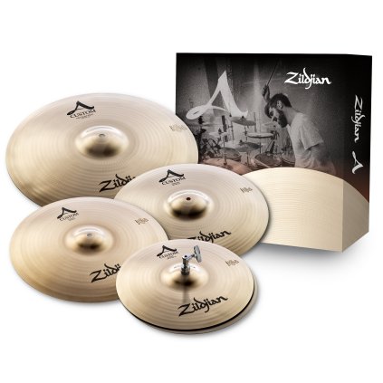 ZILDJIAN A Custom box set + 18 A custom crash