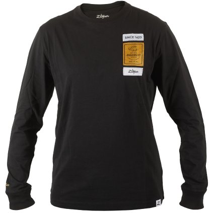 ZILDJIAN Long Sleeve Black Tee 2X