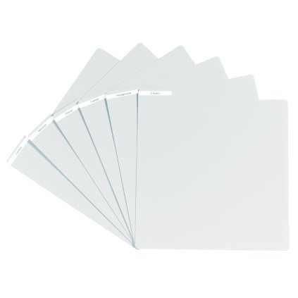 GLORIOUS PVC Vinyl Divider white