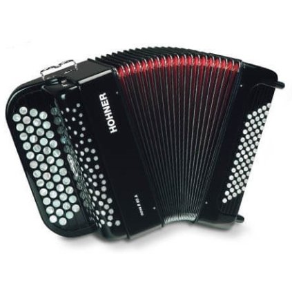 HOHNER Nova II 60 A, red, C-stepped