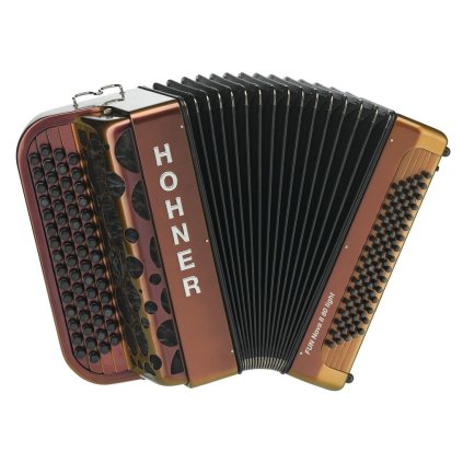 HOHNER Fun Nova II 80 light, red to gold, B-stepped