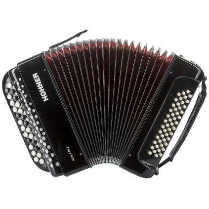 HOHNER Nova I 49 F, black, B-System