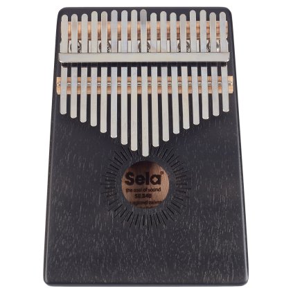 SELA Kalimba Mahogany 17 Black