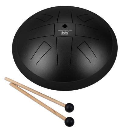 SELA 10" Melody Tongue Drum Black