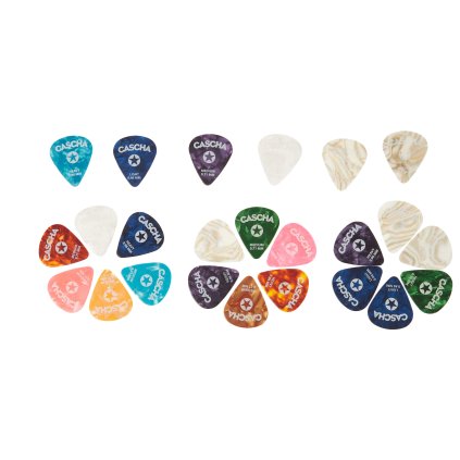 CASCHA Guitar Pick Set 24