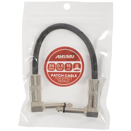 AMUMU Patch Cable Silver 15 cm