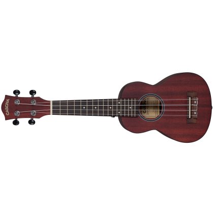 CASCHA HH 2263L Soprano Mahogany LH Red
