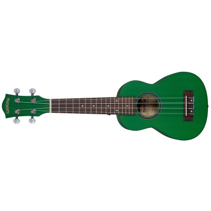 CASCHA HH 2265L Soprano Mahogany LH Green