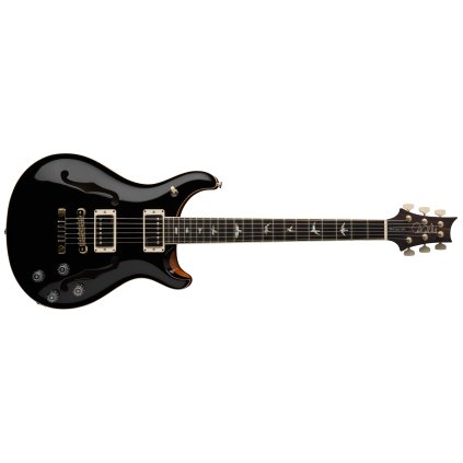 PRS McCarty 594 Hollowbody II Black Top & Back (Natural Sides)