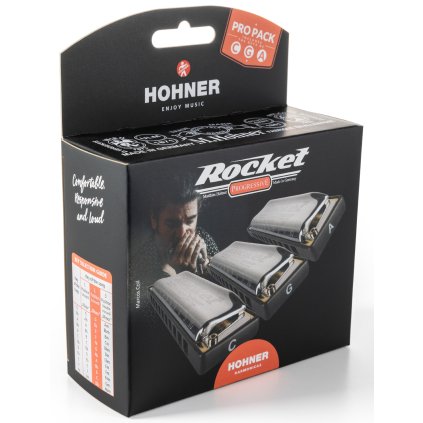 HOHNER Rocket ProPack (C-, G-, A-major)