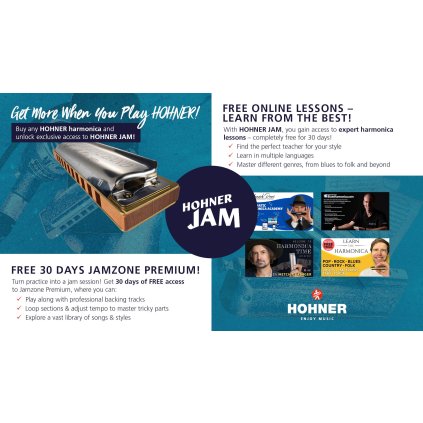HOHNER Rocket ProPack (C-, G-, A-major)