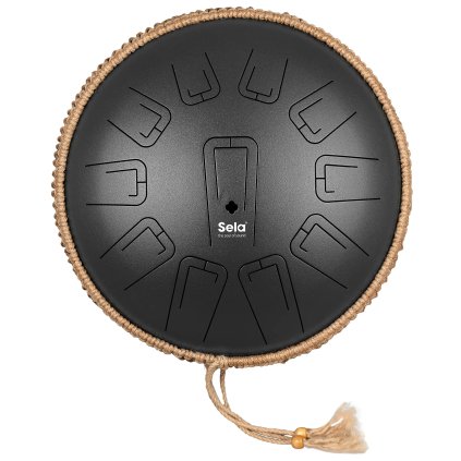 SELA Unity Tongue Drum 13" C Minor Black 432 Hz