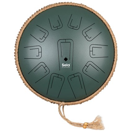SELA Unity Tongue Drum 13" C Major Green 432 Hz
