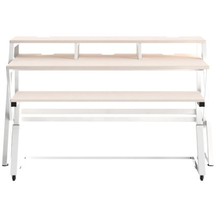 WAVEBONE Headquarter Recording Workstation + Z shaped KB desk Lightwood