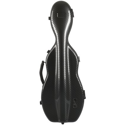 BACIO INSTRUMENTS Fiberglass Violin Case Cello Style BK