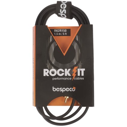 BESPECO ROCKIT Interlink Cable 2x RCA - 2x RCA 1,5 m