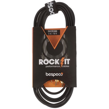 BESPECO ROCKIT Interlink Cable 2x RCA - 2x RCA 3 m