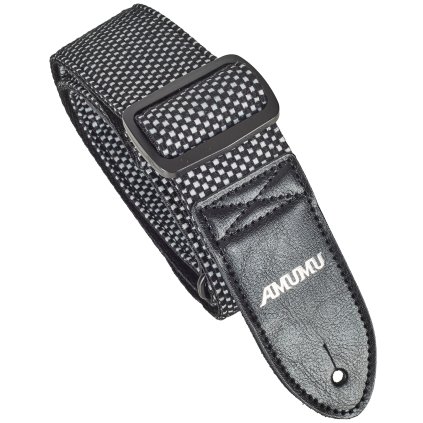 AMUMU Grid Design Strap Black & White