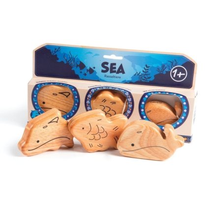 CAMPANILLA PERCUSSION SET ANIMAL SHAKERS 3 ks
