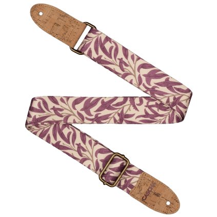 CASCHA CUS-VC4 Ukulele Strap Vegan Cork Mauve Leaves