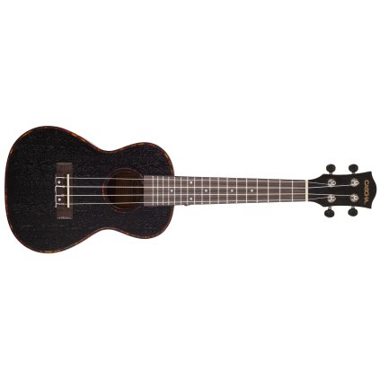 CASCHA HH 2300 Premium Mahogany Ukulele Set Black