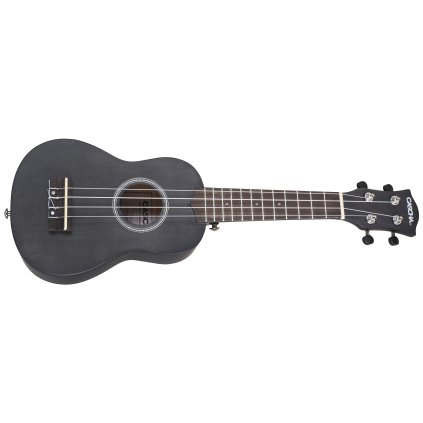 CASCHA HH 3960 Soprano Ukulele Black Set