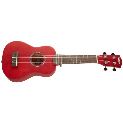CASCHA HH 3961 Soprano Ukulele Set Red