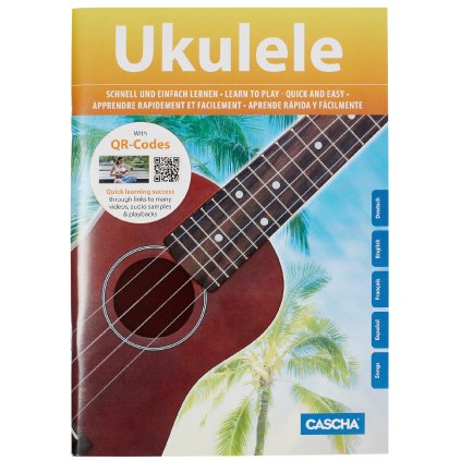 CASCHA HH 3971 Soprano Ukulele Bundle Blue