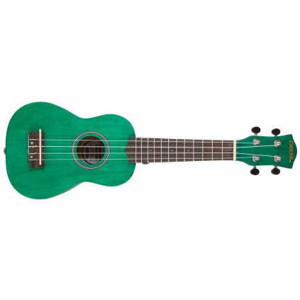 CASCHA HH 3972 Soprano Ukulele Bundle Green