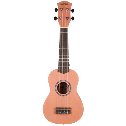 CASCHA HH 3976 Soprano Ukulele Bundle Pink