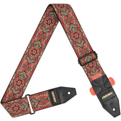 AMUMU Regal Paisley Red