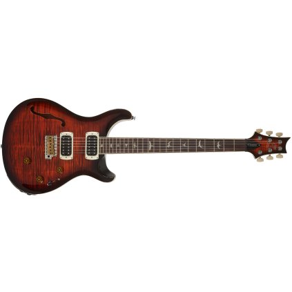 PRS SE Custom 24 Semi-Hollow Piezo Orange Tiger Smokeburst 2026
