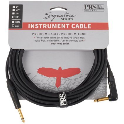 PRS Signature Instrument Cable 25' Angled