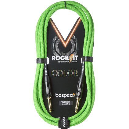 BESPECO Rockit Color Green 3m Jack