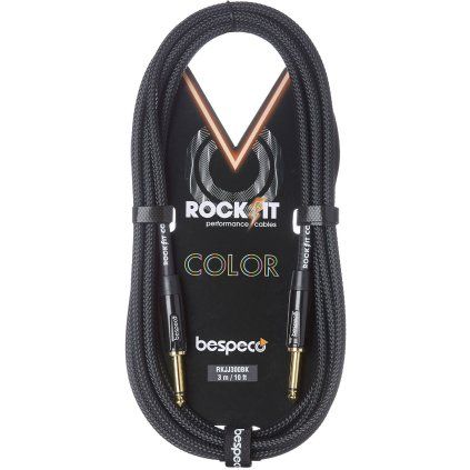 BESPECO Rockit Color Black 4,5m Jack