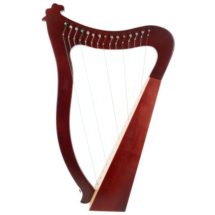 6540 cega harp 15 string brown