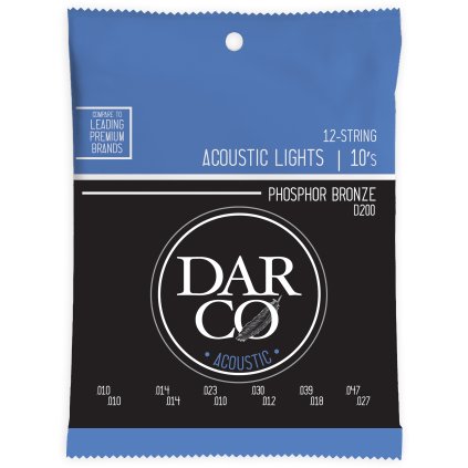 7089 darco 92 8 phosphor bronze 12 string light