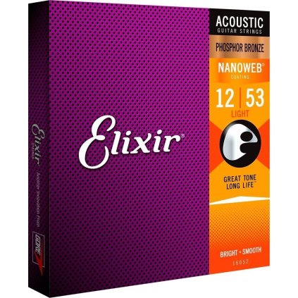8256 elixir 16052 acoustic nanoweb 80 20 phosphor bronze light