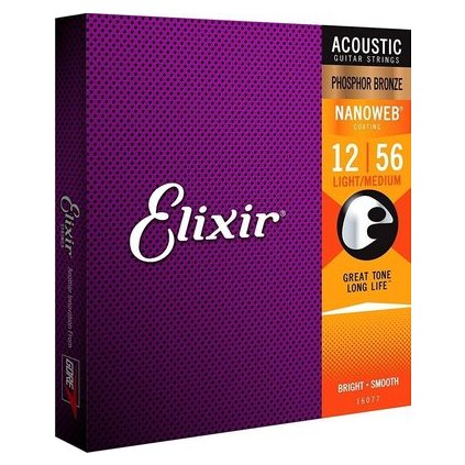 8259 elixir 16077 acoustic nanoweb 80 20 phosphor bronze light