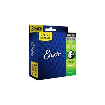 ELIXIR 16550 OPTIWEB 9-42 3- pack