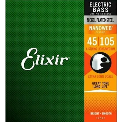 8310 elixir bass 14087 nanoweb medium extra long scale