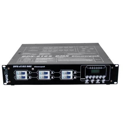 8382 eurolite dpx 610 dmx stmievac 6 kanalovy