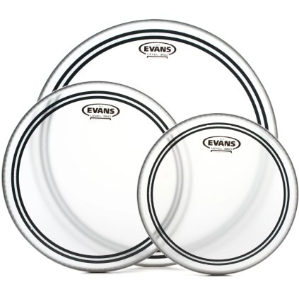 Evans EC2 Clear Tom Pack-Fusion (10'', 12'', 14'')