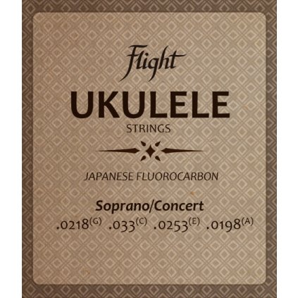 8910 flight fluorocarbon ukulele strings soprano concert