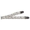 PERRI'S LEATHERS Faux Snake Skin White