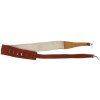 PERRI'S LEATHERS 6696 Banjo Strap Premium Suede Brown