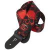 PERRI'S LEATHERS 7669 Polyester Red Skulls