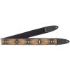 PRS 2" Guitar Strap, Custom Jacquard Birds Fleur, Peach
