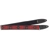 PRS 2" Guitar Strap, Custom Jacquard Birds Fleur, Red
